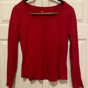 Dip Classic Red Long Sleeve Tee